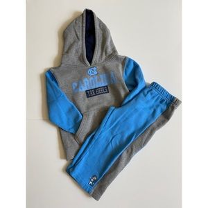 🐏 UNC Carolina Tarheels sweatsuit set 5T